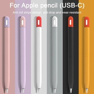 【Fashion】Candy Color Soft Case for Apple IPad Pencil 3 Gen Silicone Cover for Apple Pencil 3 Cap Nib Touch Pen Stylus Protector Cover