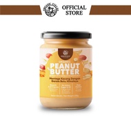 ORGANIC FIELDS Organic Peanut Butter Spread with Himalayan Rock Salt 220g