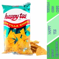 Tortilla Corn Chips - Happy Tos - Makanan Ringan Rasa Keju Cheddar - 140gr