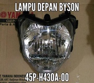 ORIGINAL YAMAHA OLD BYSON CARBON HEADLIGHT REFLECTOR 45P-H430A