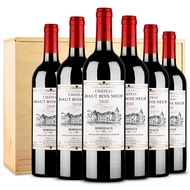 布多格(CANIS FAMILIARIS) 法国原瓶进口红酒礼盒 葡萄酒整箱 波尔多AOC城堡级14度 王爵系列750ml*6瓶