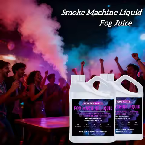 500ml/1000ml High Quality Water-Based Smoke Machine Liquid Fog Juice Fogger Suitable for Concerts, P
