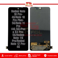 Redmi Note 10 Pro-4G/Note 10 Pro Plus-5G/Note 11 Pro (4G,5G)/Poco X4 Pro-5G/Redmi Note 11E Pro/Redmi Note 12 Pro-4G LCD
