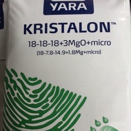 Kristalon Green 18-18-18+3Mg0+micro Baja Subur 25kg
