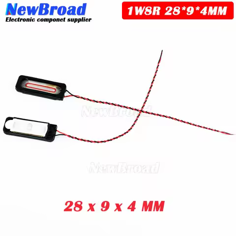 2PCS Notebook Speaker Computer Horn 1W 8R 2809 Loud speaker 8 ohms 1 Watt 8R 1W 28*9*4MM 1W8R 18MM