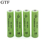 GTF 1.2V 3800mah AA Battery Ni-MH Rechargeable Neutral Battery Rechargeable battery AA batteries for