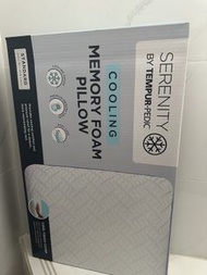 serenity by tempur-pedic cooling memory foam pillow