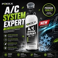 POKKA Car Aircond R134 Stop Leak With Oil Treatment DIY Repair Aircond Kereta Bocor
