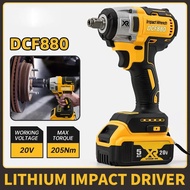 XIDR Cordless Impact Driver DCF880 20V 2300 RPM Rechargeable 205n.m Electric Lithium Battery Impact 