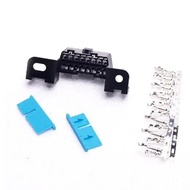 16pin Female Angle Connector 16 Pin Obd2 Connector Obd Obd 2 Female Wire Sockets Connector Plug Obd 