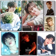 Korean P-Park Ji Hoon Poster Art Print Wall Art Bedroom Home Decor,No Frame Canvas Painting Gift 2X8