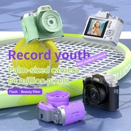 64MP CCD Camera  Mini Student Camera 1080P HD Digital Camera with Flash & Beauty Filters for Vloggin