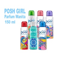 Posh Body Spray For Girls 150ml - Parfum Wanita Minyak Wangi