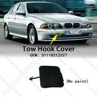 Front Bumper Tow Hook Eye Cover Cap (No paint) For 1996-2003 BMW 525i 528i 530i 540i 540iP (E39) 511