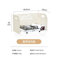【TikTok】Outdoor Stove Wind Deflector Thickened Fold Portable Gas Stove Air Baffle Stove Hood Gas Stove Fan Housing