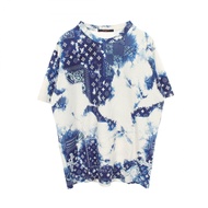 【สินค้ามือสอง】 หลุยส์ วิตตอง LOUIS VUITTON เสื้อยืดแขนสั้น พิมพ์ลายโมโนแกรมบันดาน่า คอกลม RM222M NPG