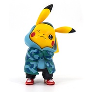 Pokemon Kawaii Camouflage Pikachu Action Figure Anime Cosplay Pocket Monsters Model Surprise Toys Fo