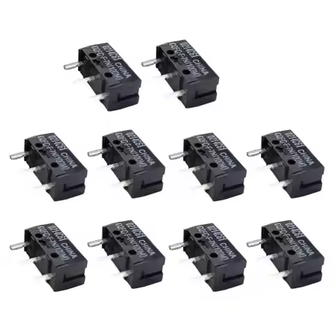 31BA 2/10Pcs D2FC-F-7N(100M) Micro Switches 0.74N 100Millions Mice Micro Switches