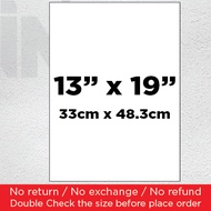 FASSON Mirrokote 100s/Pack A4 A3 12x18 13x19 High Gloss Label Avery Dennison Sticker Strong Glue 100