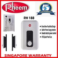 Rheem RH 188 Electric Instant Water Heater | New Design |  Built-in Power Surge protector | Express Free Home Delivery |