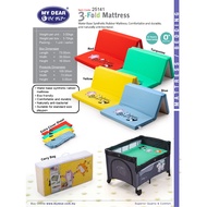 My Dear 3-Fold Mattress 25141 and Mattress Cover (105cm x 73cm x 5cm)