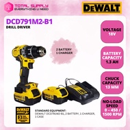 DEWALT DCD791M2-B1 18V Cordless Driver Drill with Battery Charger & 4.0Ah Battery