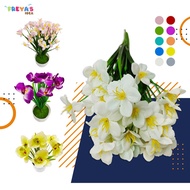 FR-C545 C550 Ornamen Pot Tanaman Bunga Plastik Dekorasi Rumah Hiasan Bunga Ruang Tamu Bunga Dekorasi