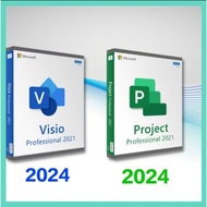 Genuine Microsoft Visio Project 2024 Professional