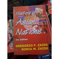 History of Asian Nations 7th and 8th edition Zaide