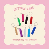 Emergency Flat Whistle HIGH SOUND | Survival Whistle