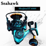 Seahawk Reel spinning ShujitsuXT 6000,mesin pancing Reel 6000 bottom,surf,tasik, pantai.