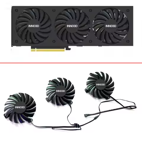 NEW Cooling Fan CF-12910S 85mm 4pin For Inno3D RTX3070 3080 3080Ti X3 OC Graphics Card Fan