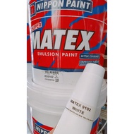 300g White Touch Up Emulsion Paint Cat Air Putih Diy Mini Roller Brush白色墙面修补漆 Nippon
