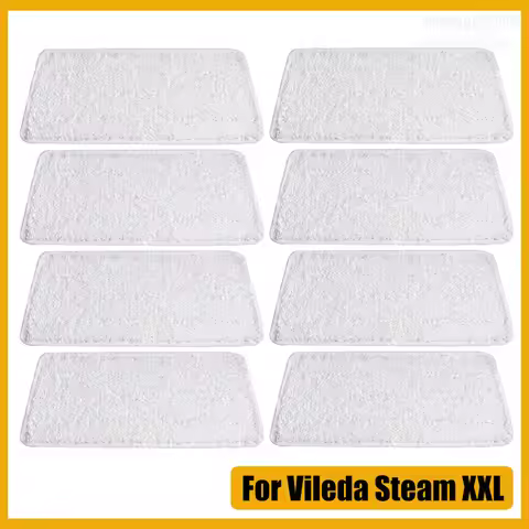 For Vileda Steam XXL/PlusXXL Washable Replacement Reusable Deep Cleaning Pads Microfibre Cloths Stea