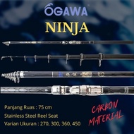 JORAN TEGEK KOLONG OGAWA LEOPARD NINJA 270 300 360 450 CARBON KAKU