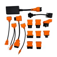 Foxwell 14ชิ้นทั้งชุด OBD2ของ OBD1ขั้วต่อสายเคเบิล OBD2/Jobd/eobd อะแดปเตอร์สายเคเบิลสำหรับ GM 12 Pi