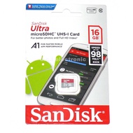 [UCI Electronics] (X-2) SanDisk Ultra micro SDHC SD16GB A1 SD16G Memory Card