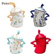 PETSOLA Attitude Canister Sassy Teapot with Attitude for Living Room Wedding Kitchen