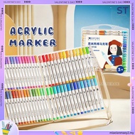ENMY Acrylic Marker Pen Acrylic Paint Drawing Colouring Painting Art Mult i Surface Use Marker Pen