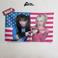 Flaghouse.id - American Aespa Karina Winter Bendera/Tapestry Kpop Merch Wall Decor