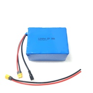 แบตเตอรี่ 12V 18Ah ลิเธียมฟอตเฟต LiFePO4 32650 18000mAh BMS 50A