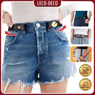 ( Lazy Waist Belt ) Stylish Seamless Invisible Elastic Style Tali Pinggang Woman Female Men Jean Pan