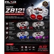 ALX21 4 PISTON CALIPER ALX21 CALIPER ALXD 4 PISTON BRAKE CALIPER CNC MATERIAL UNIVERSAL