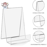 Book Stand Display Stand Transparent Acrylic Bookshelf Desktop Book Holding Bracket