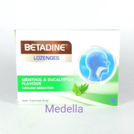 Betadine Lozenges Menthol & Eucalyptus 8-grain Suction Tablets