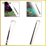 Gepnoo Durable Wood Pool Cue 12.8mm Tip Two Sections Billiard Cue Stick for Fancy Nine Ball and Eigh