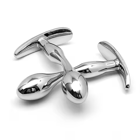 Metal Anchor Base Anal Plug outdoor Butt Plug Stainless Dildos Women'S Vaginal Plug Adult Couple Gay