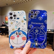 Cute Doraemon Jingle Cat Phone Case For Xiaomi Redmi 4 5 6 7 8 9 4A 5A 6A 7A 8A 9A 9C 9T Pro Plus K2