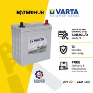 [Installation Provided] 60B20L M42L | Varta Silver Dynamic EFB | Car Battery Myvi Bezza BateriHub