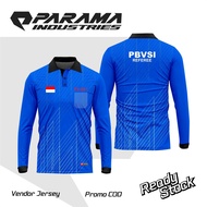 PROMO JERSEY POLO PBVSI BERKUALITAS BAJU WASIT VOLI KEREN